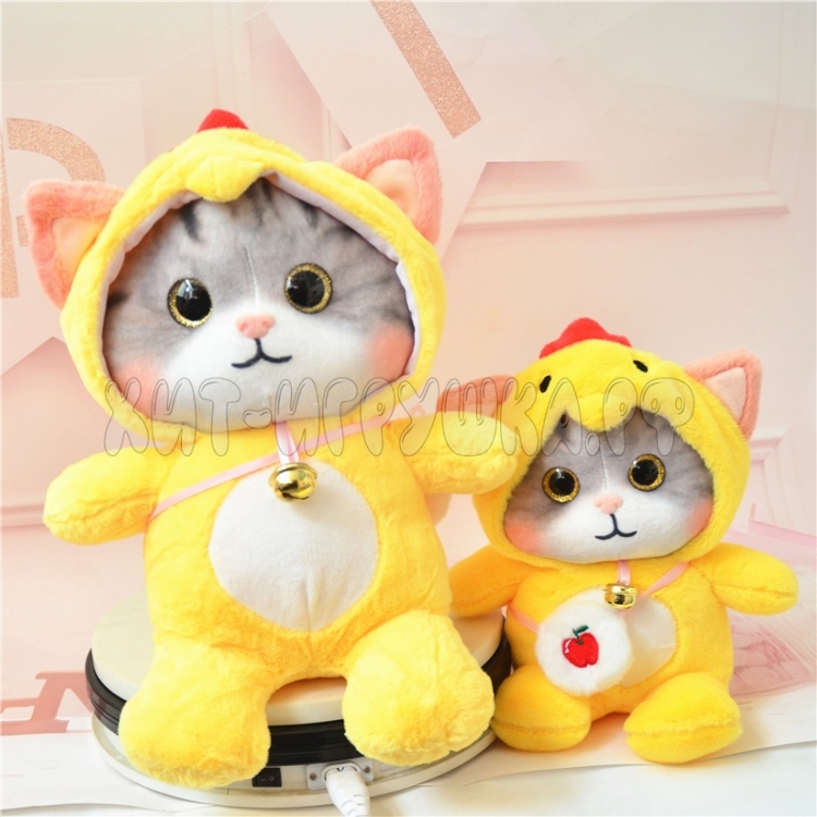 Мягкая игрушка Котик в костюме 30 см в ассортименте catk30