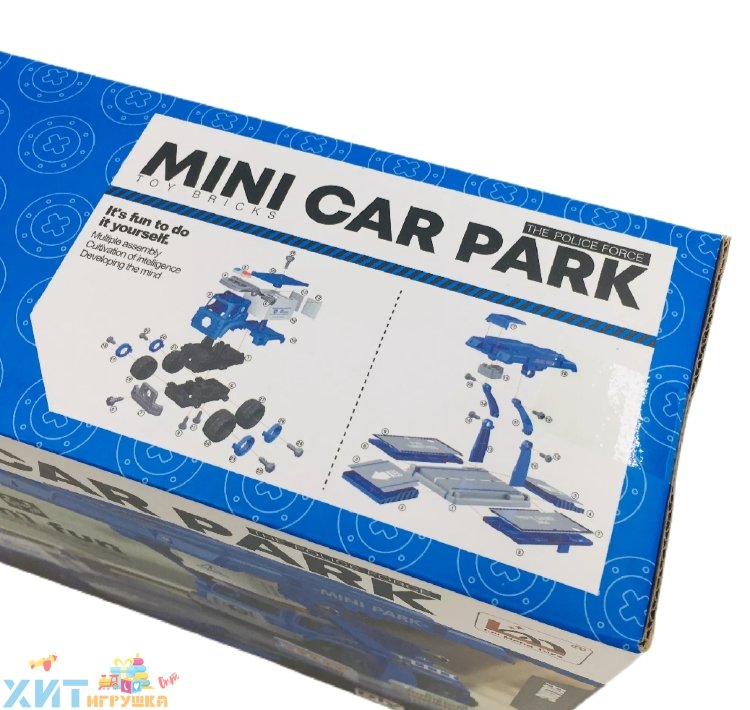 Конструктор Полицейская машина с отверткой в ассортименте LM9028