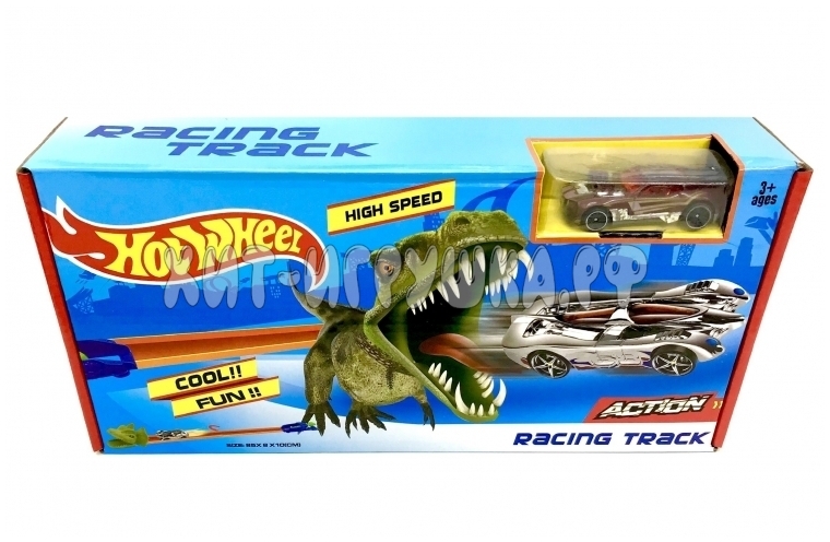 Трек hot Wheels Тиранозавр рекс w5084