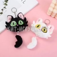 Брелок Мягкая игрушка КОТИК 15 см в ассортименте br_cat3