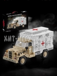 Конструктор Санитарный грузовик 432 дет. 66062