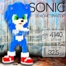 Конструктор 3D из миниблоков SONIC Соник 4140 дет. 7232