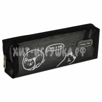 Пенал мягкий 21.5*4*8.5 см, нейлон-сетка "Funny"MESHU MS_57912