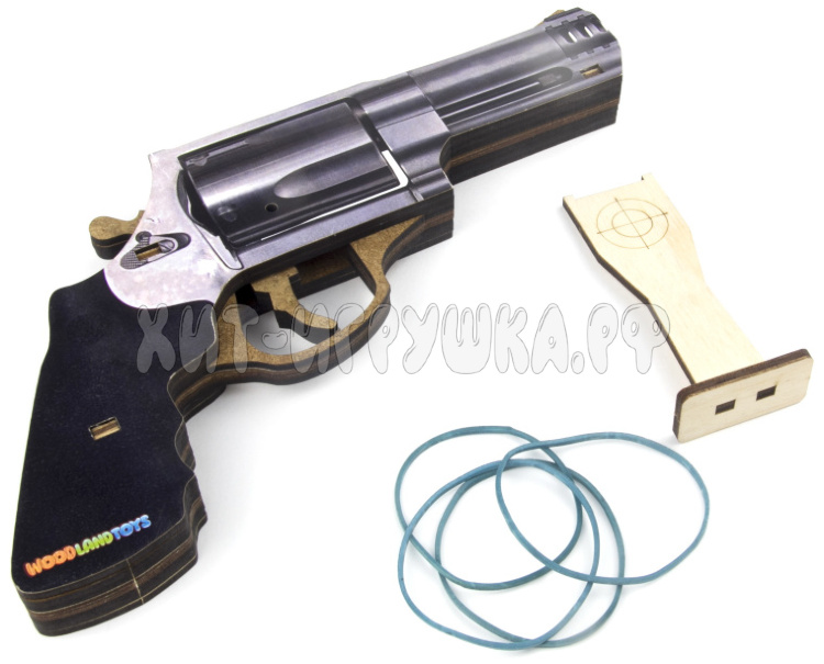 Пистолет с резинками Револьвер 125109
