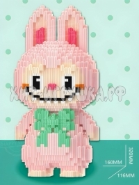 Конструктор 3D из миниблоков Labubu Лабубу 4108 дет. 7289