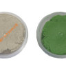 Космический песок МИКС песочный, зеленый + формочка (2 по 150 г) KP015SG