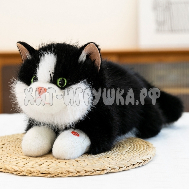 Мягкая игрушка Котик 40 см (муз) (ВЫБОР ЦВЕТА) CAT40