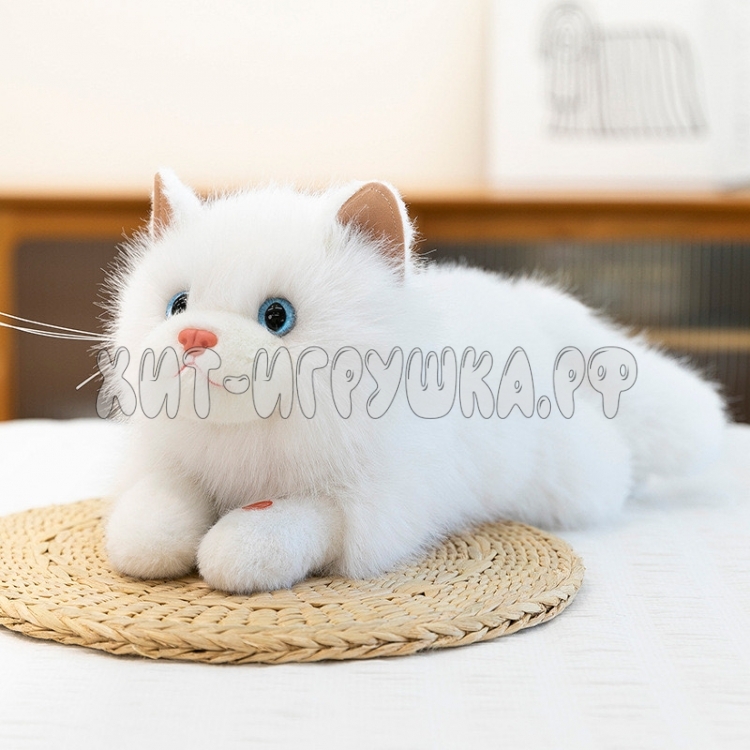 Мягкая игрушка Котик 40 см (муз) (ВЫБОР ЦВЕТА) CAT40